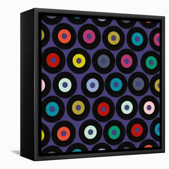 Vinyl-Sharon Turner-Framed Stretched Canvas