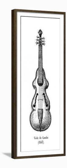 Viola Da Gamba 1547-null-Framed Art Print