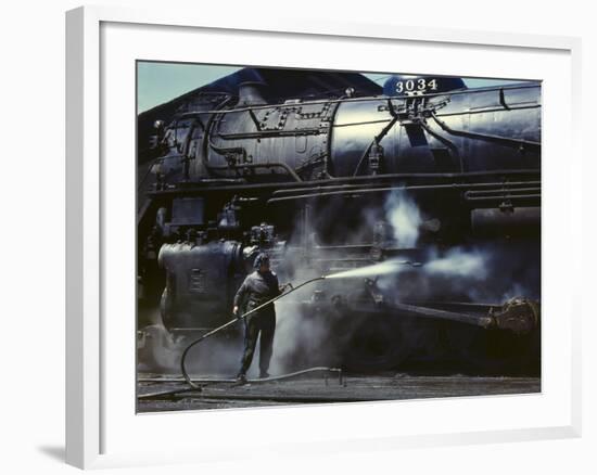 Viola, Roundhouse Wiper, Iowa-null-Framed Photographic Print