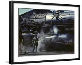 Viola, Roundhouse Wiper, Iowa-null-Framed Photographic Print