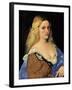 Violante (La Bella Gatta)-Titian (Tiziano Vecelli)-Framed Art Print