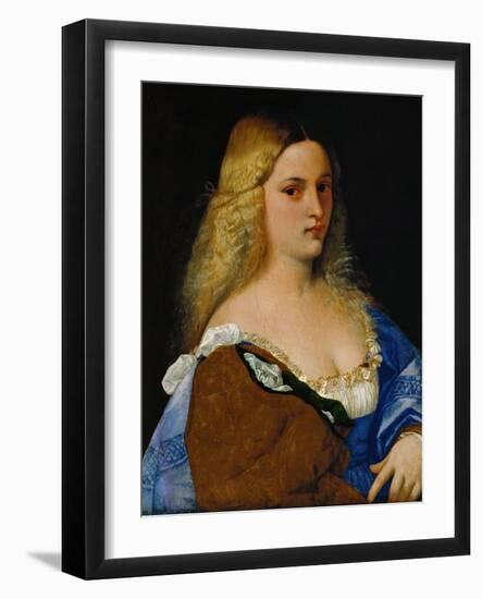 Violante-Titian (Tiziano Vecelli)-Framed Giclee Print