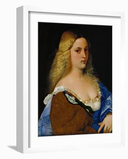 Violante-Titian (Tiziano Vecelli)-Framed Giclee Print