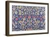 Violet and Columbine Furnishing Fabric, Woven Wool and Mohair, England, 1883-William Morris-Framed Giclee Print