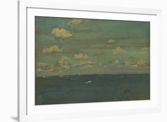 Violet and Silver - the Deep Sea, 1893-James Abbott McNeill Whistler-Framed Giclee Print