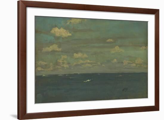 Violet and Silver - the Deep Sea, 1893-James Abbott McNeill Whistler-Framed Giclee Print