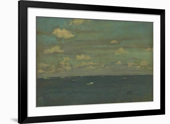 Violet and Silver - the Deep Sea, 1893-James Abbott McNeill Whistler-Framed Giclee Print