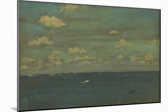 Violet and Silver - the Deep Sea, 1893-James Abbott McNeill Whistler-Mounted Giclee Print