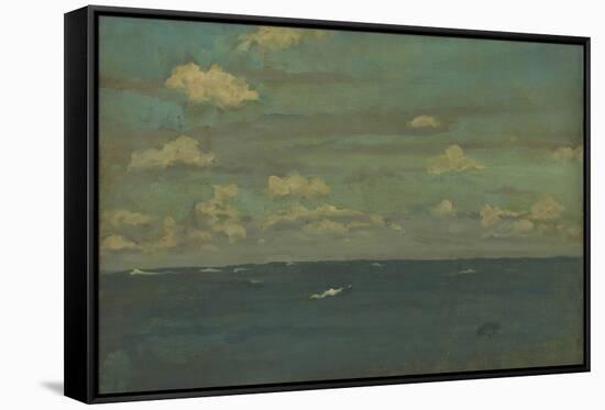 Violet and Silver - the Deep Sea, 1893-James Abbott McNeill Whistler-Framed Stretched Canvas