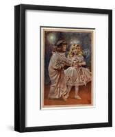 Violet and the Doll Fairy-null-Framed Art Print