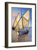 Violet Boat-Jaume Laporta-Framed Giclee Print