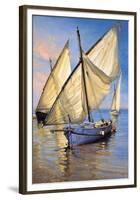 Violet Boat-Jaume Laporta-Framed Giclee Print