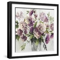 Violet Bouquet-Asia Jensen-Framed Art Print