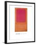 Violet Center, 1955-Mark Rothko-Framed Giclee Print