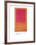 Violet Center, 1955-Mark Rothko-Framed Giclee Print