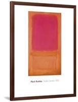 Violet Center, 1955-Mark Rothko-Framed Giclee Print