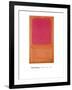 Violet Center, 1955-Mark Rothko-Framed Giclee Print