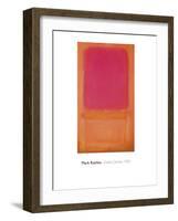 Violet Center, 1955-Mark Rothko-Framed Giclee Print