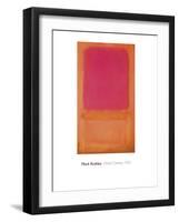 Violet Center, 1955-Mark Rothko-Framed Giclee Print