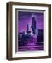 Violet Chicago-Old Red Truck-Framed Giclee Print