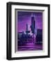 Violet Chicago-Old Red Truck-Framed Giclee Print