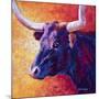 Violet Cow-Marion Rose-Mounted Giclee Print