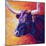 Violet Cow-Marion Rose-Mounted Giclee Print