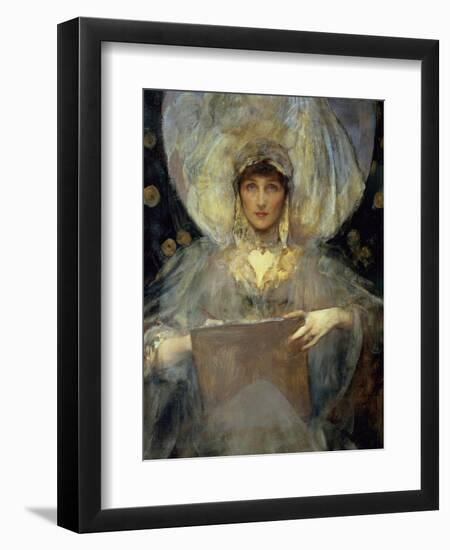 Violet, Duchess of Rutland-James Jebusa Shannon-Framed Premium Giclee Print