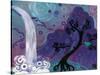 Violet Falls-Natasha Wescoat-Stretched Canvas