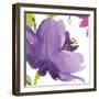 Violet Flower I-Sandra Jacobs-Framed Giclee Print