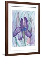 Violet Iris-Beverly Dyer-Framed Art Print