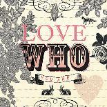 Love Who You Are-Violet Leclaire-Art Print