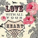 Love with All Your Heart-Violet Leclaire-Art Print