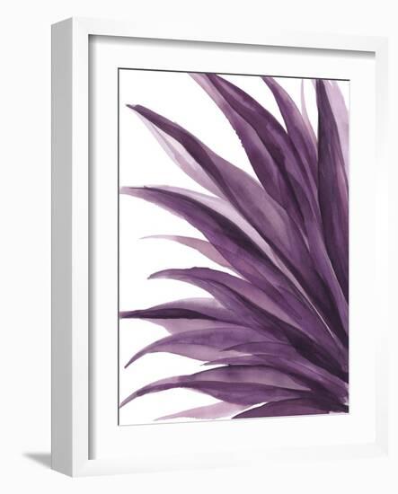 Violet Palms 1-Emma Jones-Framed Giclee Print