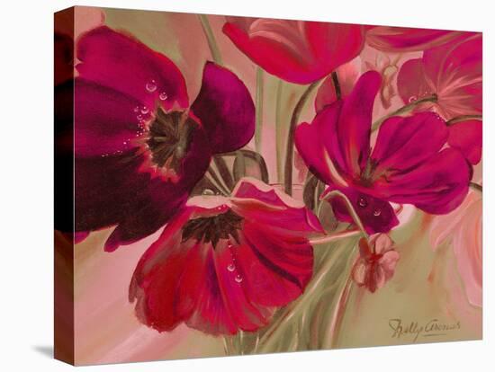 Violet Primavera II-Nelly Arenas-Stretched Canvas