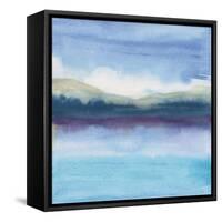 Violet Reflection II-Chris Paschke-Framed Stretched Canvas