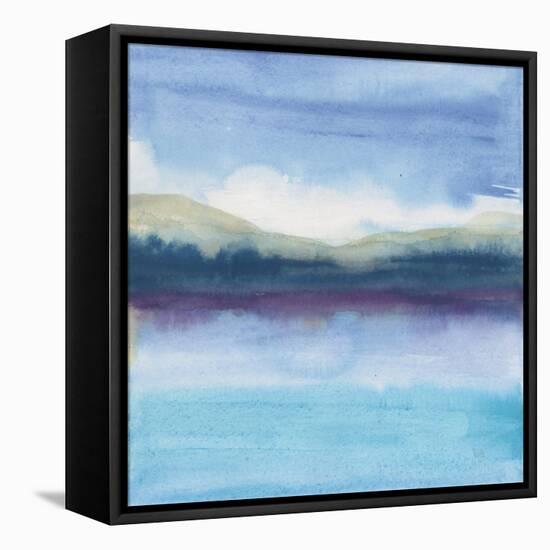 Violet Reflection II-Chris Paschke-Framed Stretched Canvas