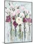 Violet Romantic Blossoms-Jane Slivka-Mounted Art Print