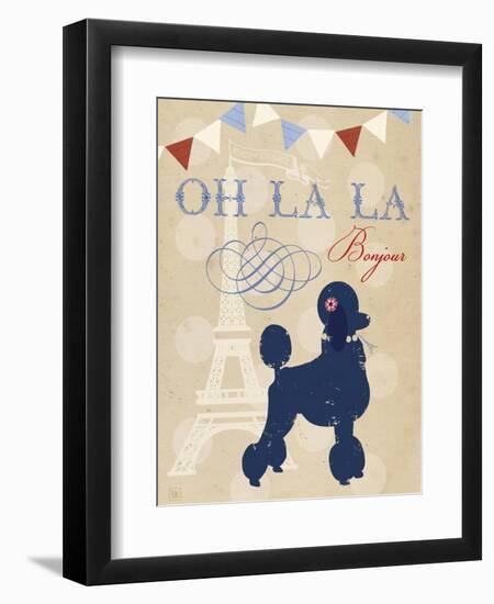 Violet's Paris 2-Violet Leclaire-Framed Art Print