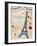 Violet's Paris 4-Violet Leclaire-Framed Art Print