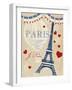 Violet's Paris 4-Violet Leclaire-Framed Art Print