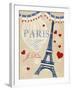 Violet's Paris 4-Violet Leclaire-Framed Art Print