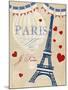 Violet's Paris 4-Violet Leclaire-Mounted Art Print