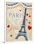 Violet's Paris 4-Violet Leclaire-Framed Art Print