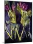 Violet Spring Flowers I-Erin McGee Ferrell-Mounted Art Print