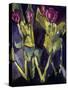 Violet Spring Flowers I-Erin McGee Ferrell-Stretched Canvas