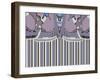 Violet Striped Ascension-Belen Mena-Framed Giclee Print