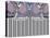 Violet Striped Ascension-Belen Mena-Stretched Canvas