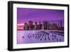 Violet Sunset-J.G. Damlow-Framed Photographic Print