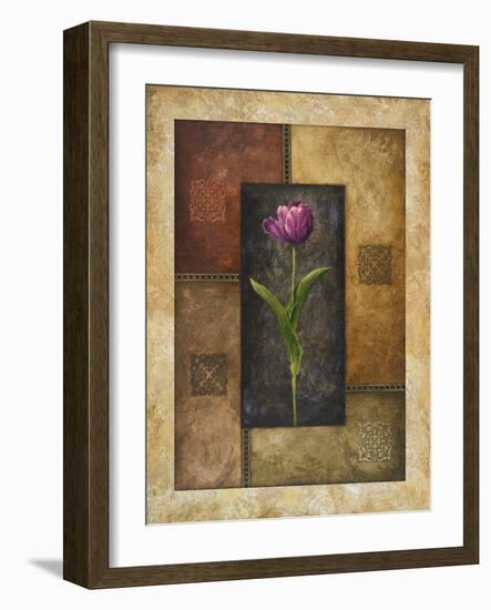 Violet Tulip-Michael Marcon-Framed Art Print